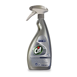 Cif Pro Formula Acero Inoxidable y Cristales 0.75L